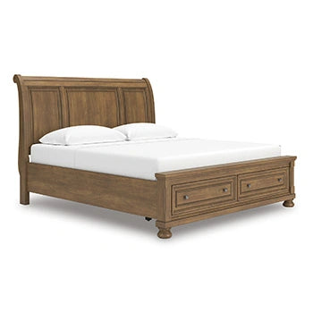 Cama con almacenamiento Feddinger Panel