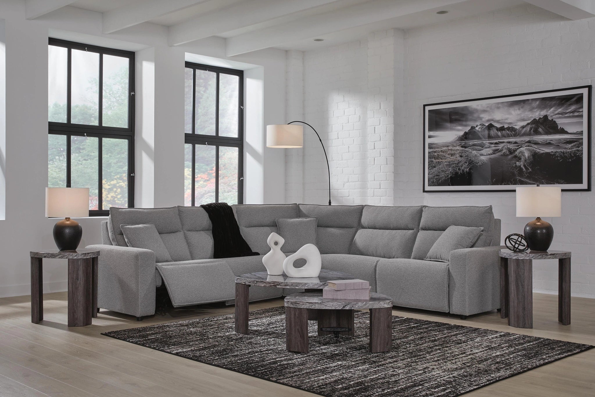 Seccional reclinable eléctrico Modmax