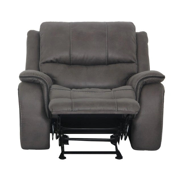 Sillón reclinable HENRICUS Glider, Gris oscuro