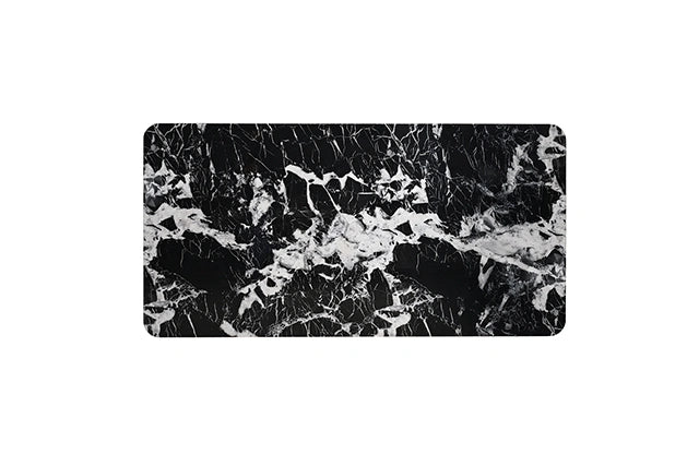 Mesa de comedor Selsey, encimera de piedra negra