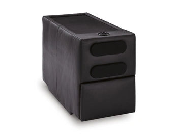 Sofá biplaza modular Modmax II con consola de audio