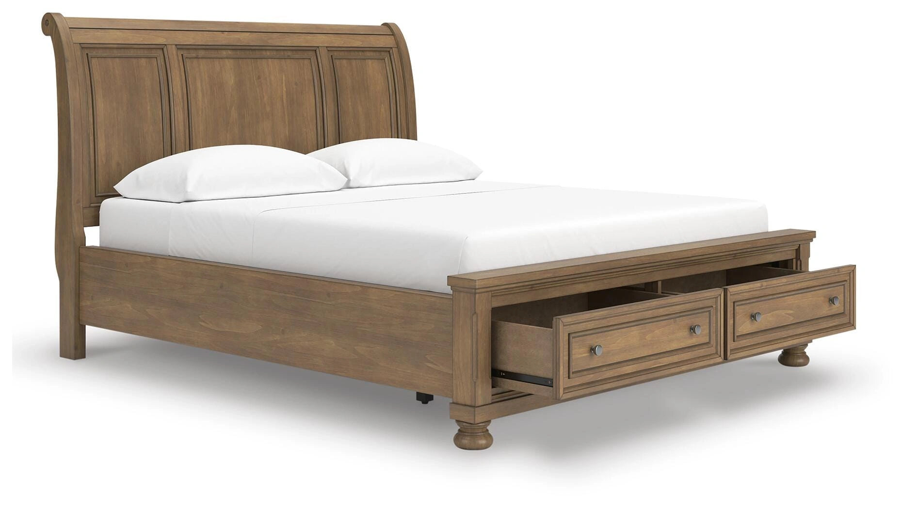 Cama con almacenamiento Feddinger Panel