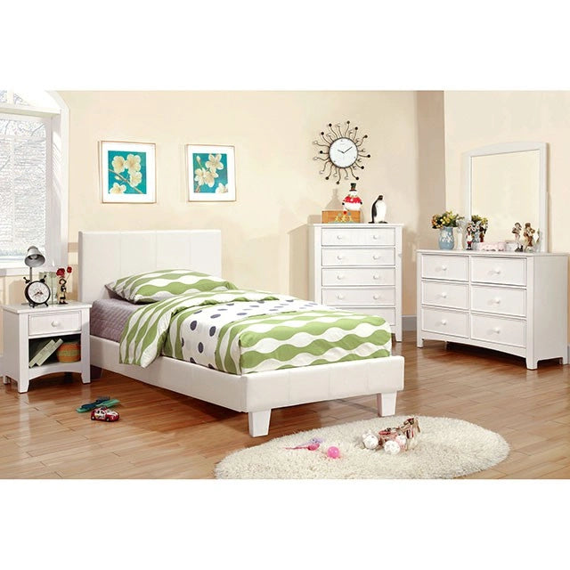 Winn Park Cal.King, E.King, Twin, & Full Cama Cromo, Gris, Café, & Cromo