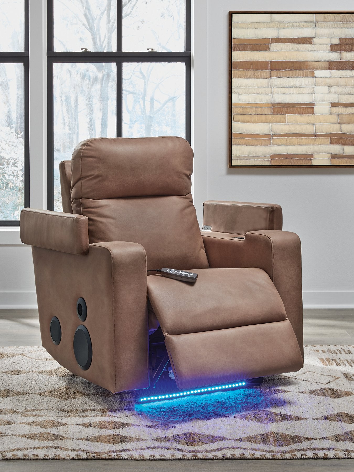 Lorrenton Power Glider Recliner with Audio System