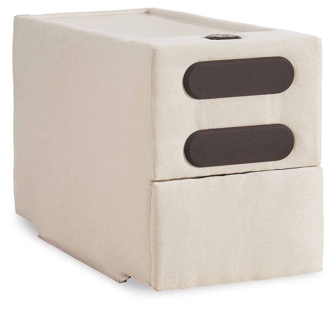 Seccional de 5 piezas Modmax con consola de audio