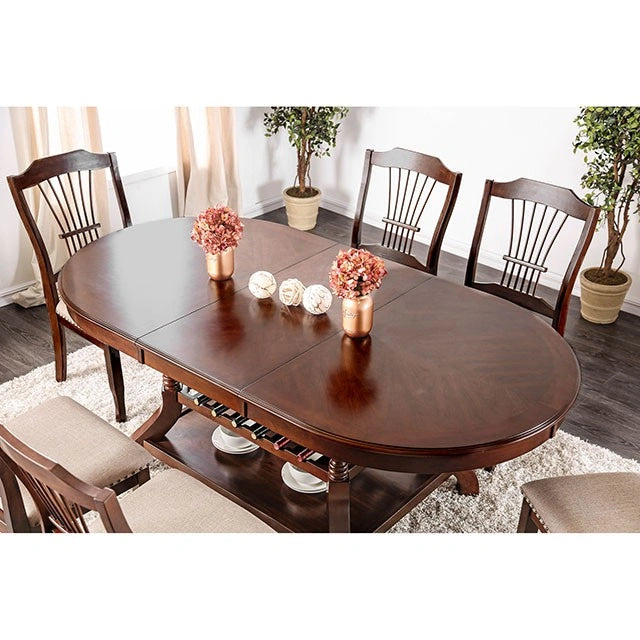 Mesa de comedor Jordyn Brown Cherry