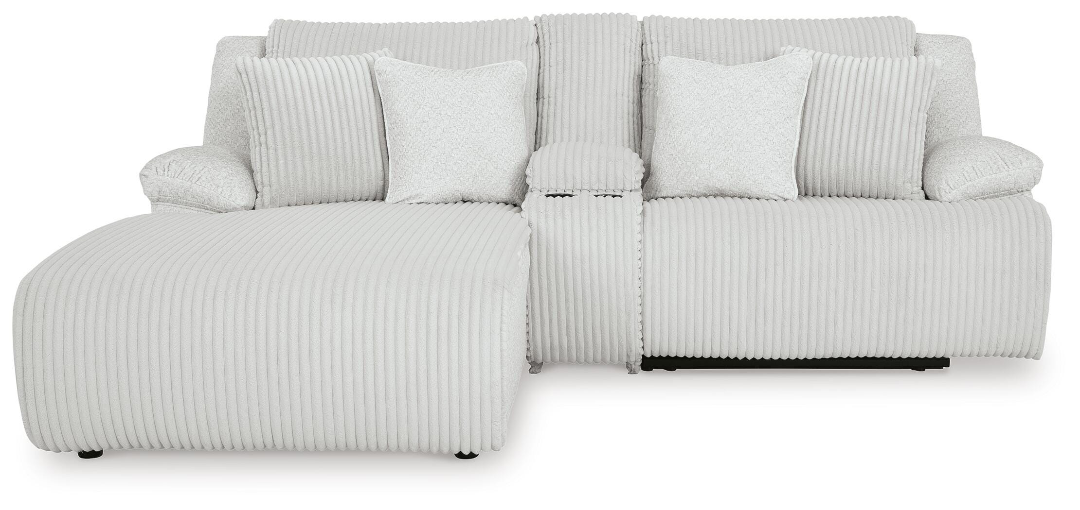 Sofá Seccional Reclinable de Primera Calidad con Chaise