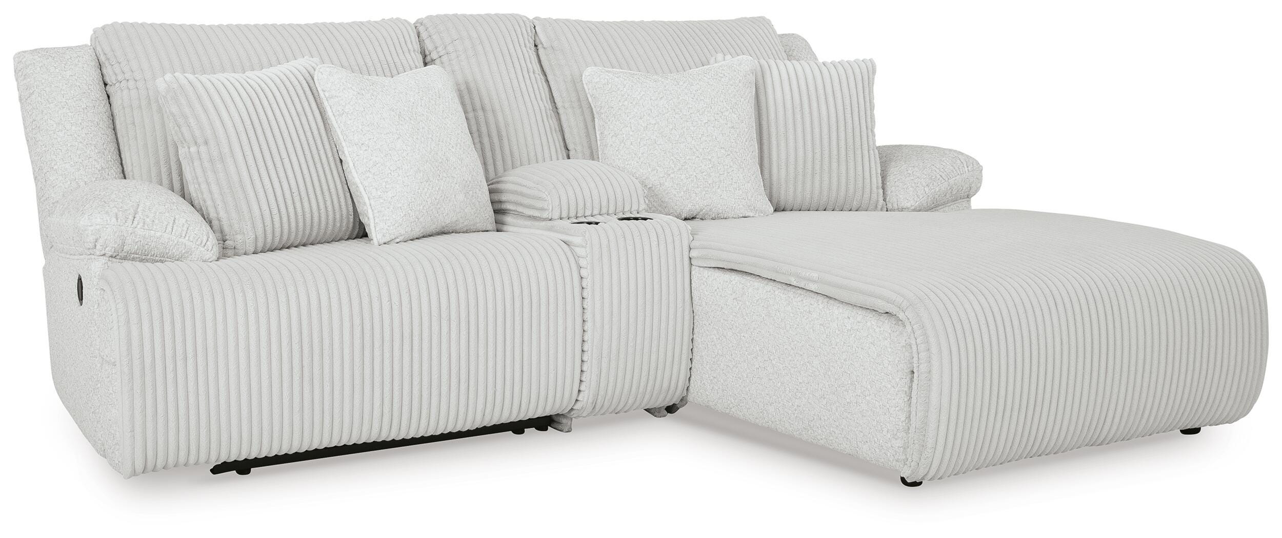 Sofá Seccional Reclinable de Primera Calidad con Chaise