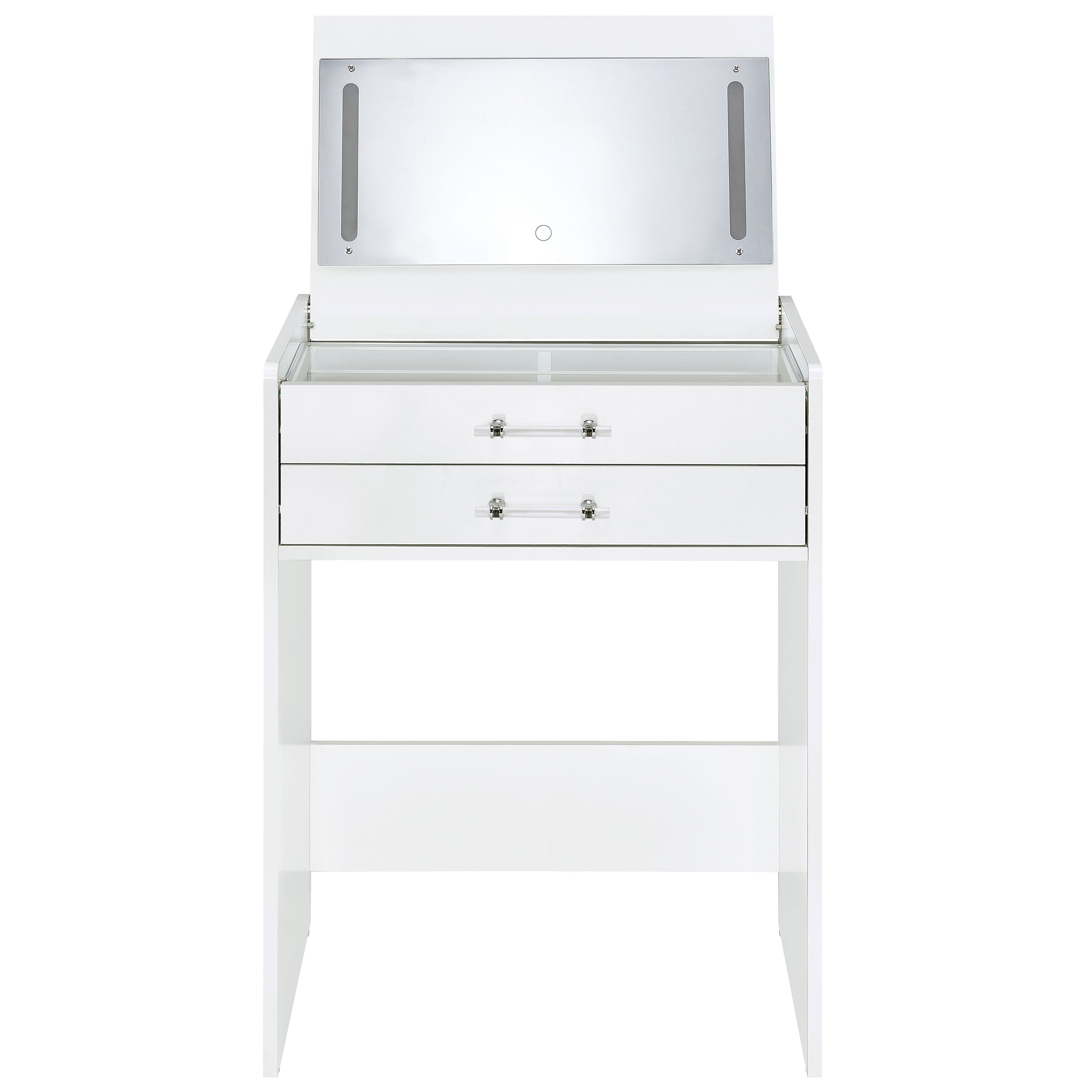 Danbury Makeup Vanity Table with LED Mirror and Stool