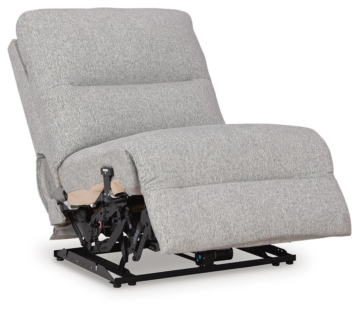 Seccional reclinable eléctrico Acklen Place con chaise