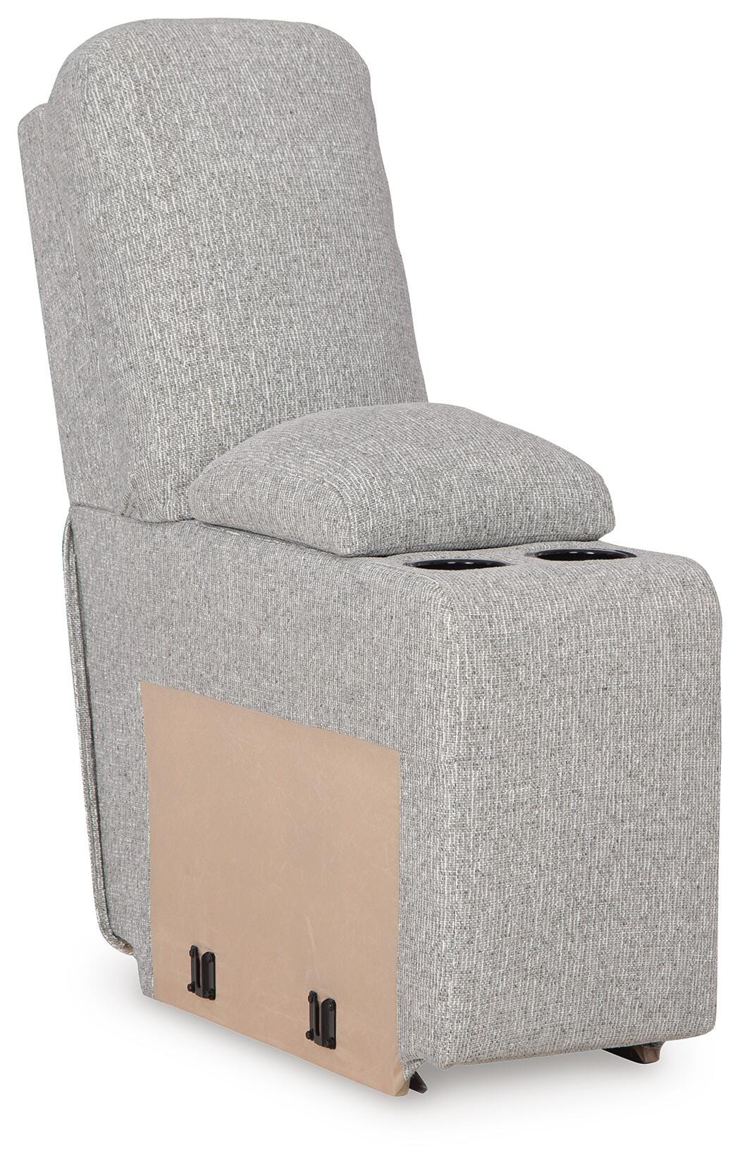 Seccional reclinable eléctrico Acklen Place con chaise