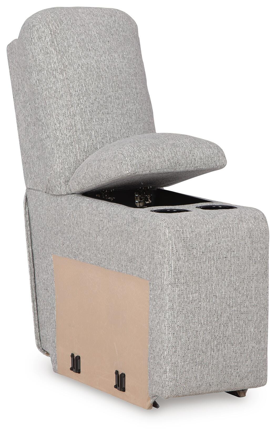 Seccional reclinable eléctrico Acklen Place con chaise