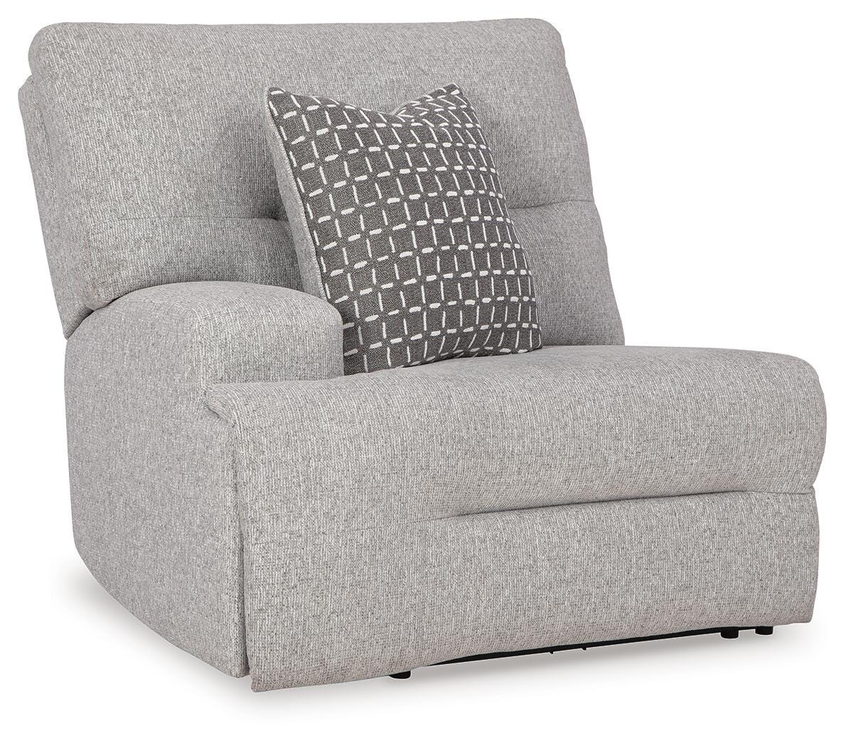 Seccional reclinable eléctrico Acklen Place con chaise
