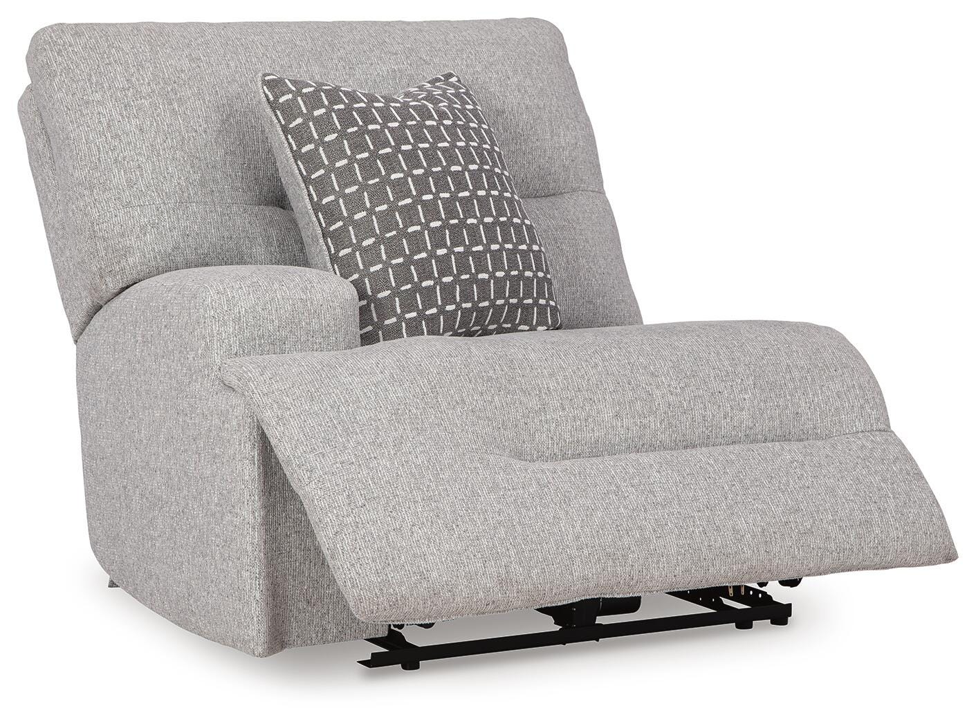 Seccional reclinable eléctrico Acklen Place con chaise