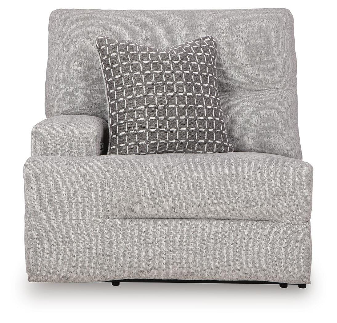 Seccional reclinable eléctrico Acklen Place con chaise