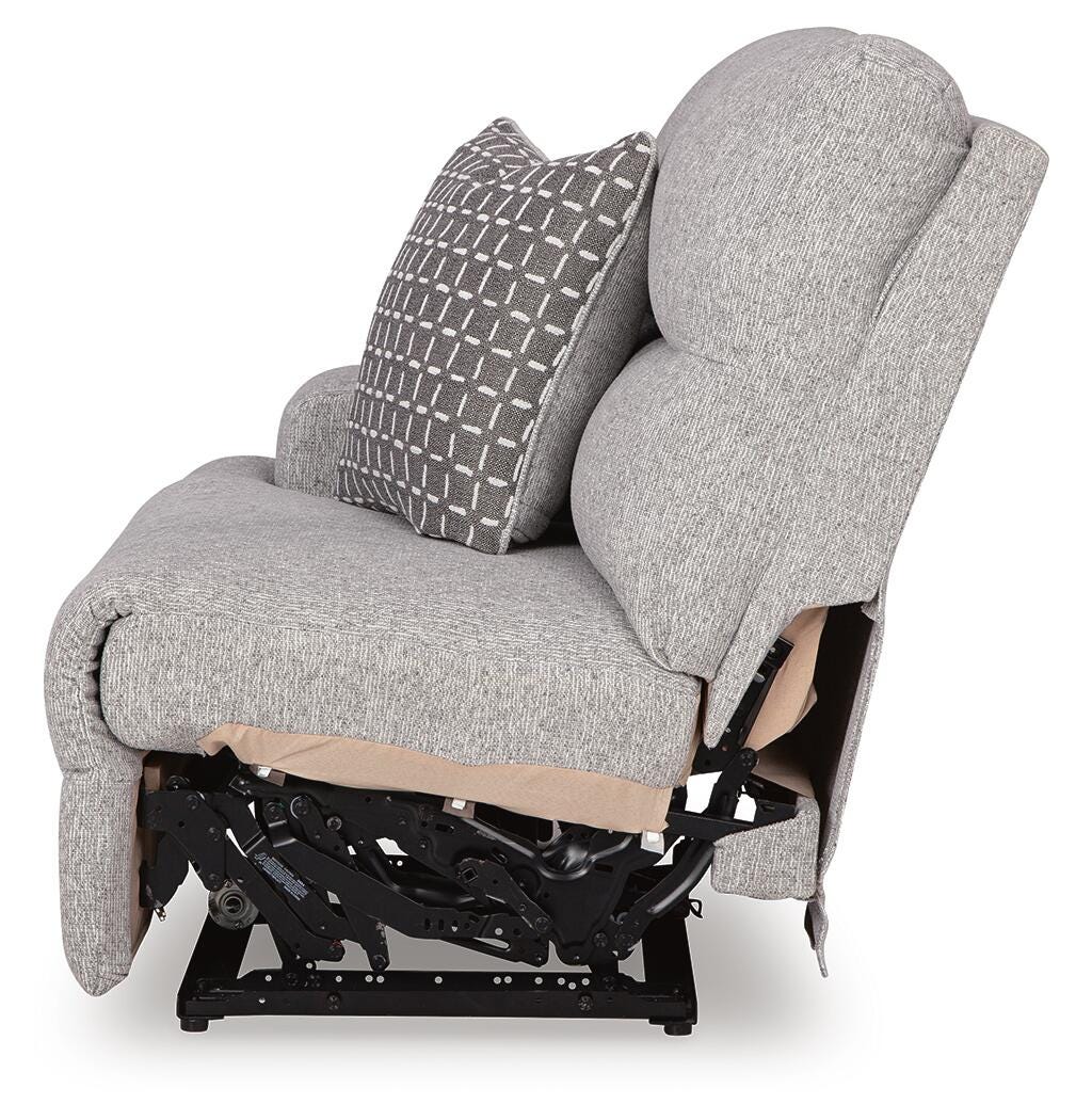 Seccional reclinable eléctrico Acklen Place con chaise