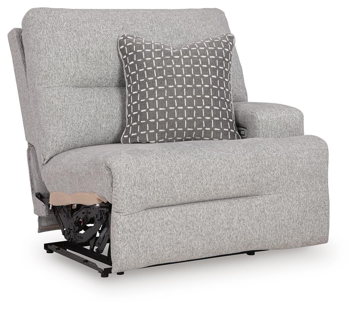 Seccional reclinable eléctrico Acklen Place con chaise