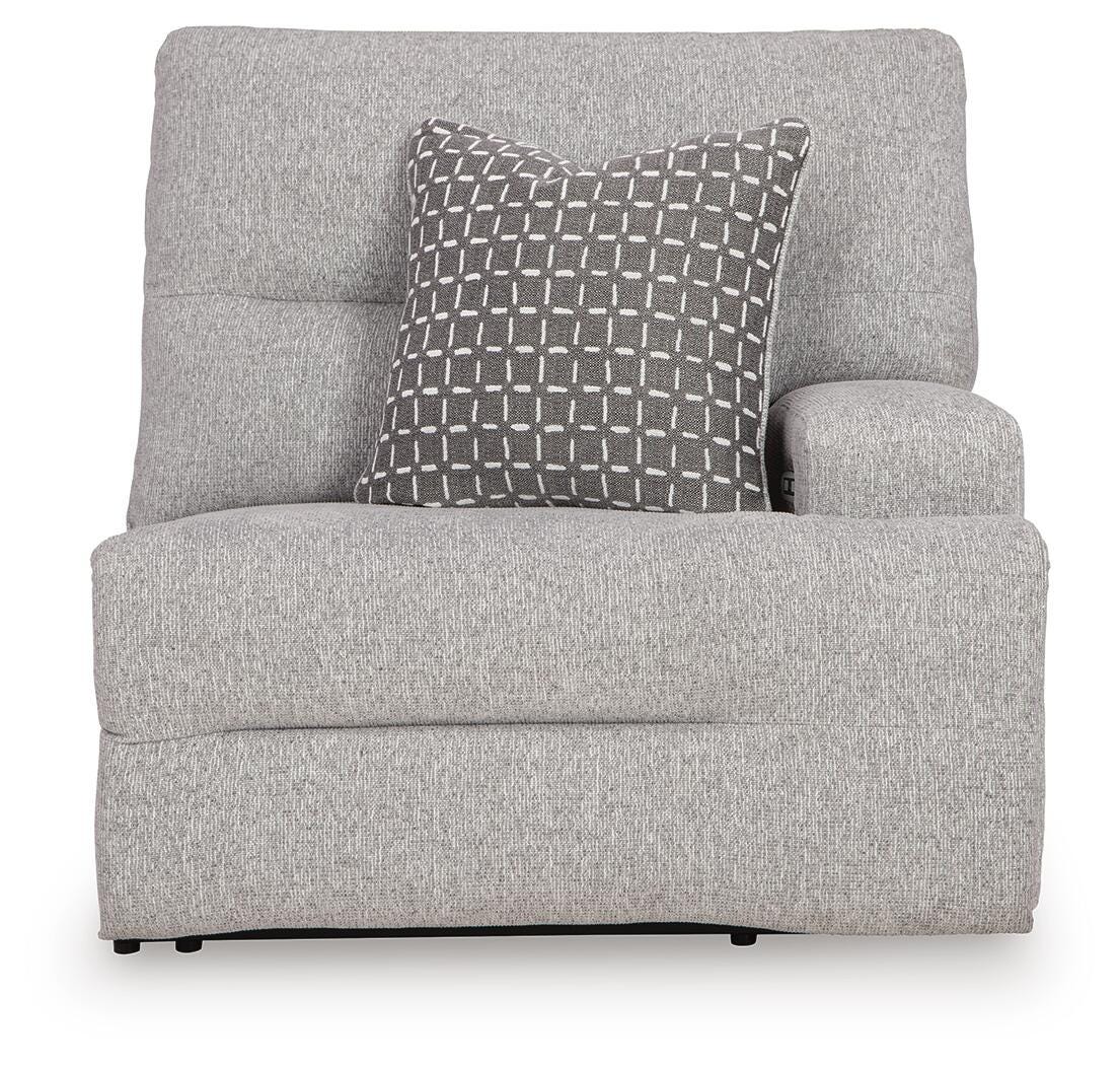 Seccional reclinable eléctrico Acklen Place con chaise