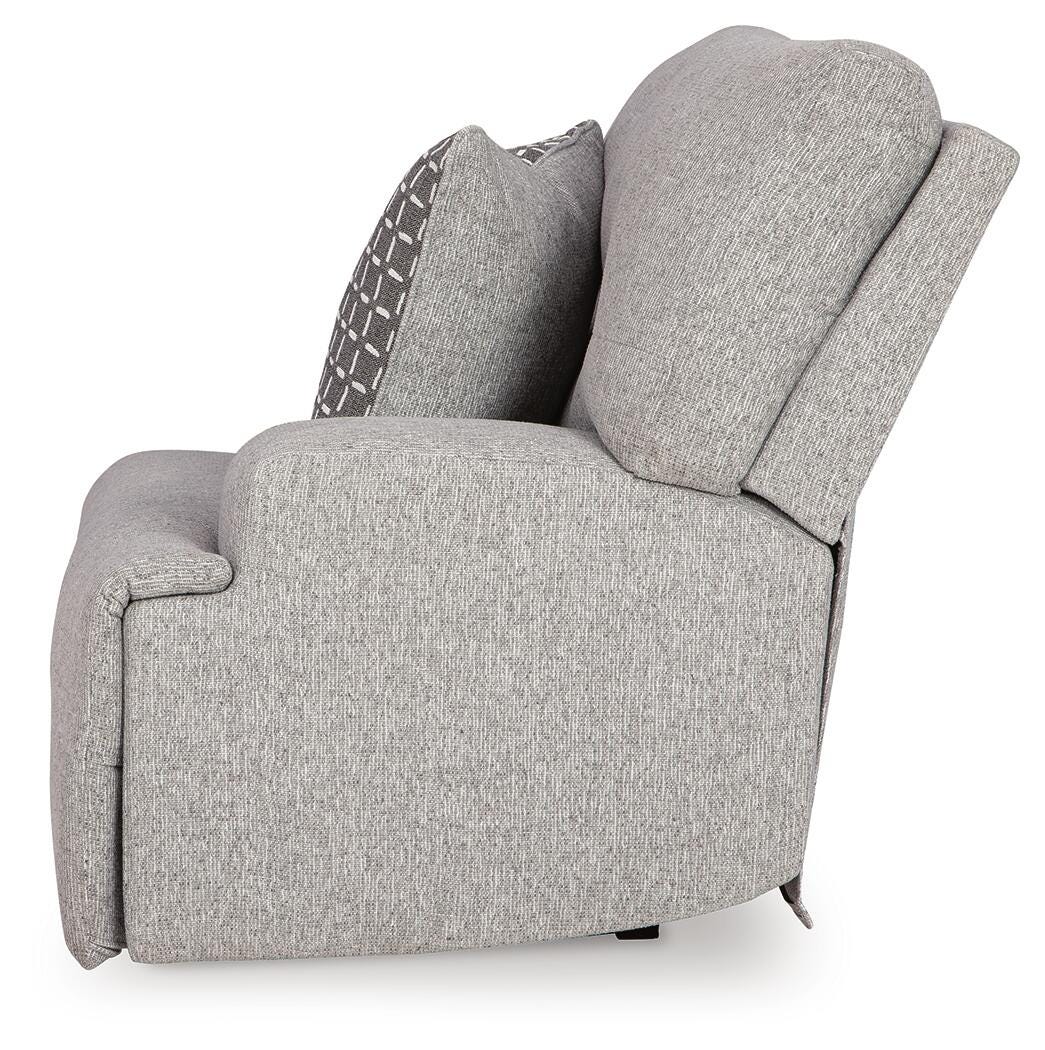 Seccional reclinable eléctrico Acklen Place con chaise
