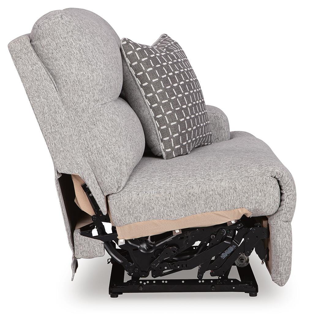 Seccional reclinable eléctrico Acklen Place con chaise