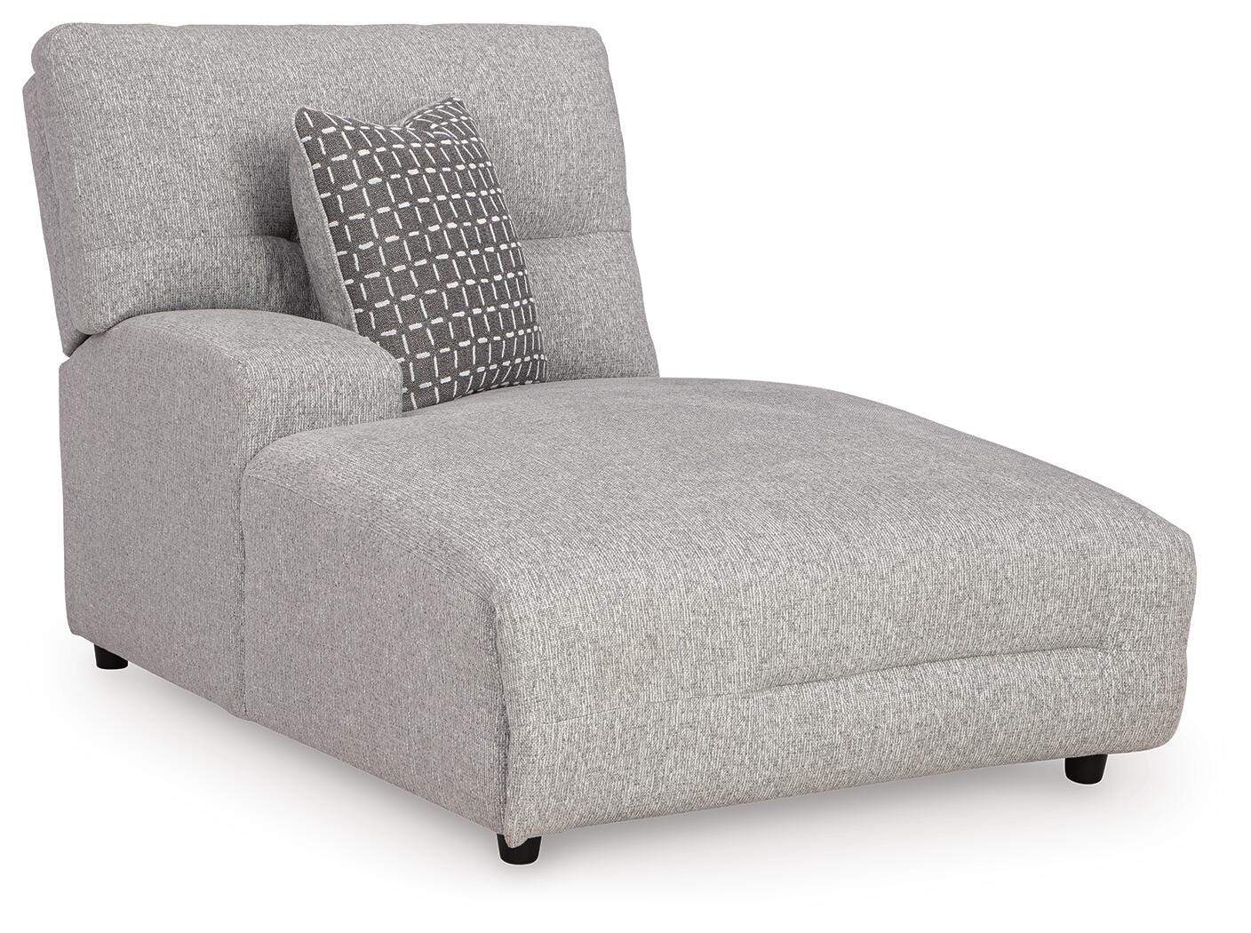 Seccional reclinable eléctrico Acklen Place con chaise