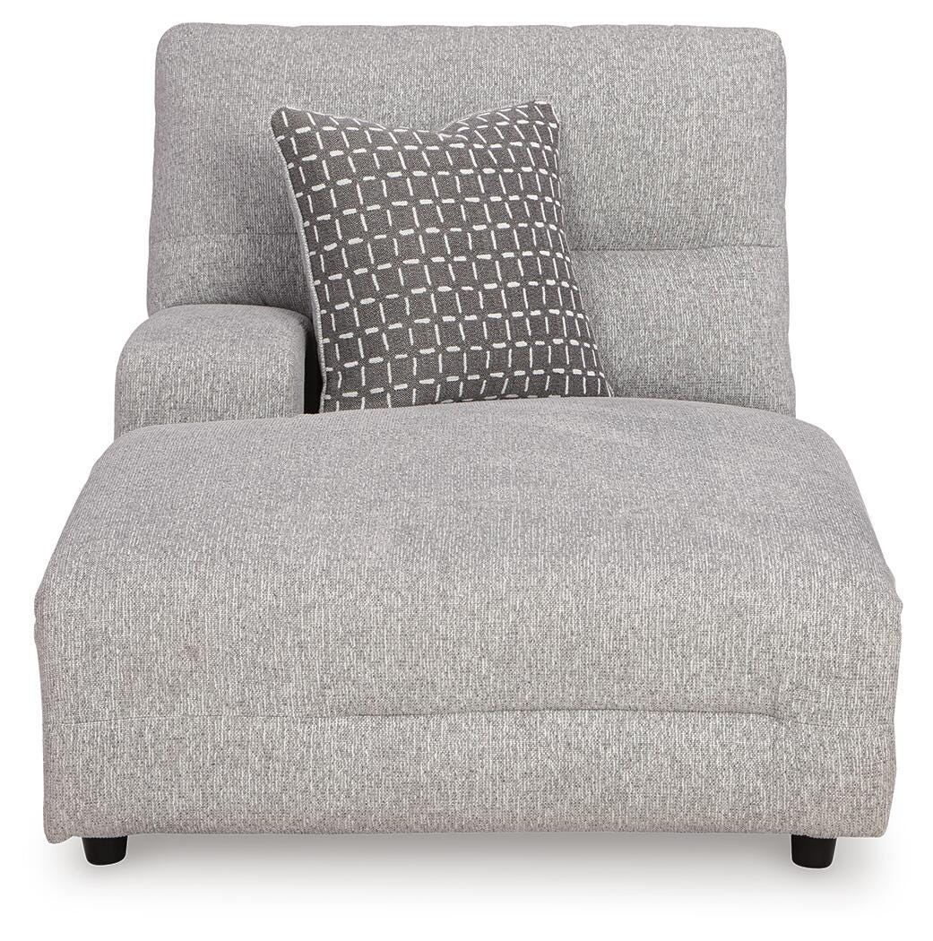 Seccional reclinable eléctrico Acklen Place con chaise