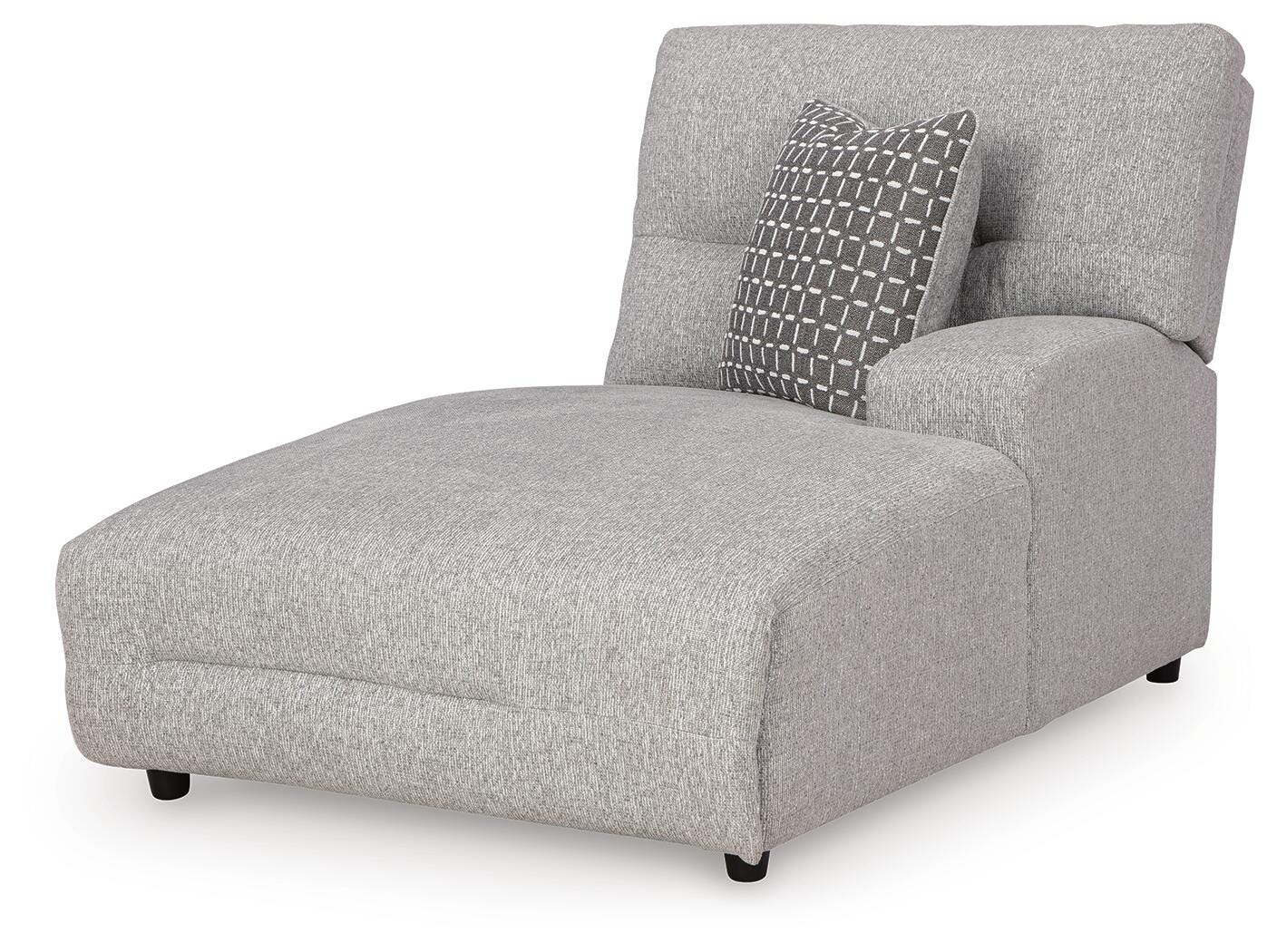 Seccional reclinable eléctrico Acklen Place con chaise