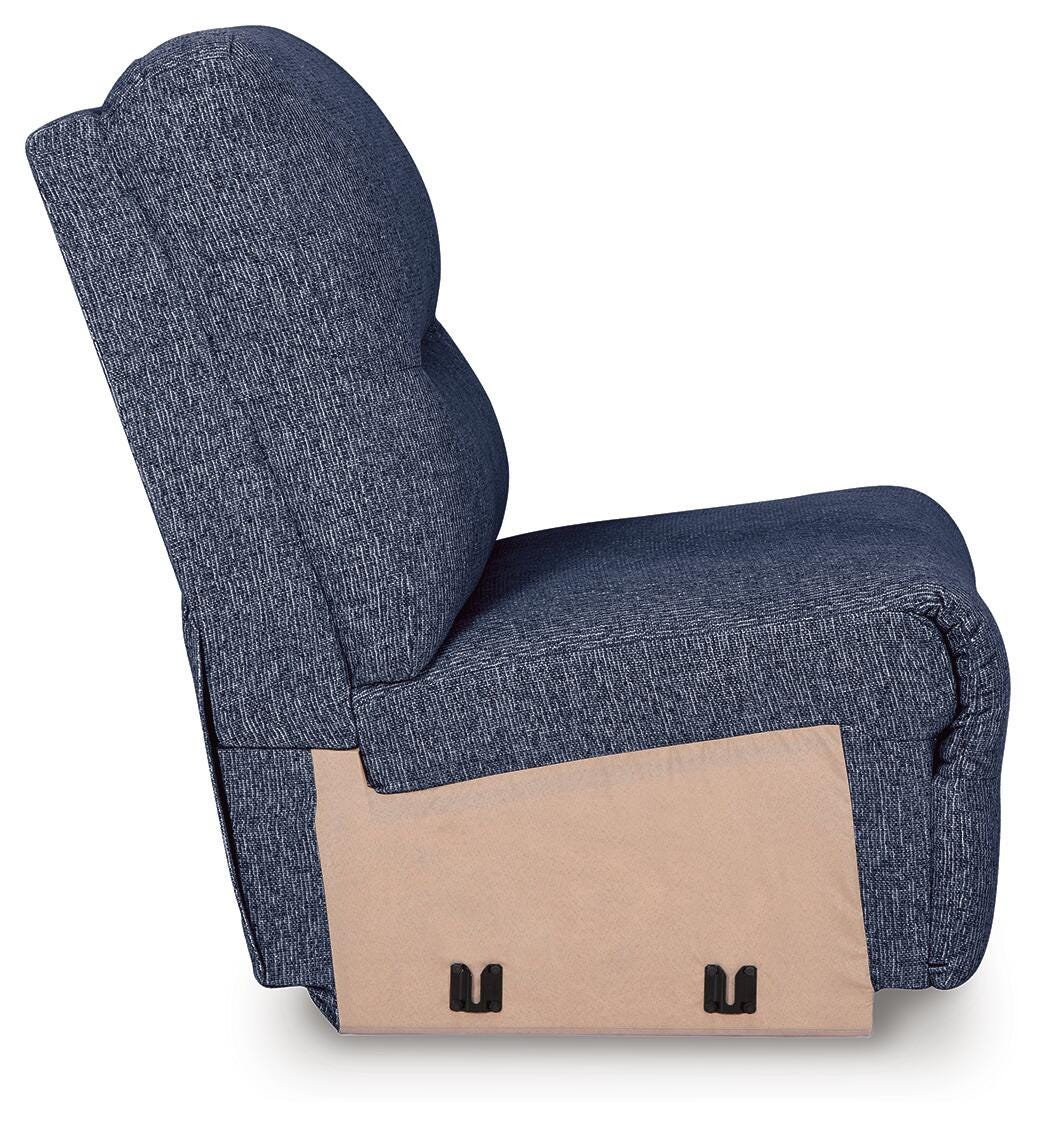 Seccional reclinable eléctrico Acklen Place con chaise
