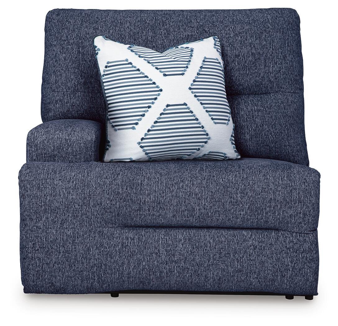 Seccional reclinable eléctrico Acklen Place con chaise