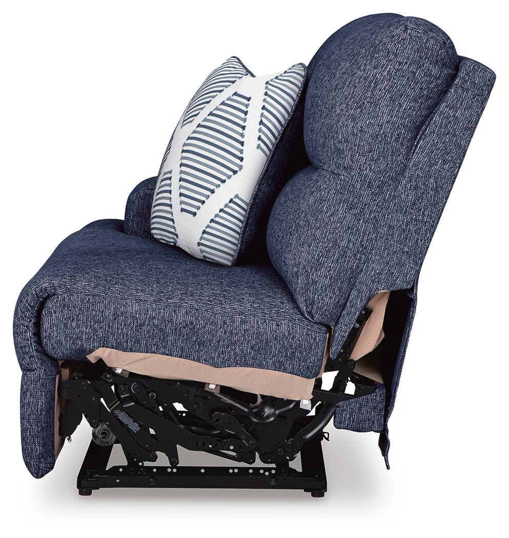 Seccional reclinable eléctrico Acklen Place con chaise