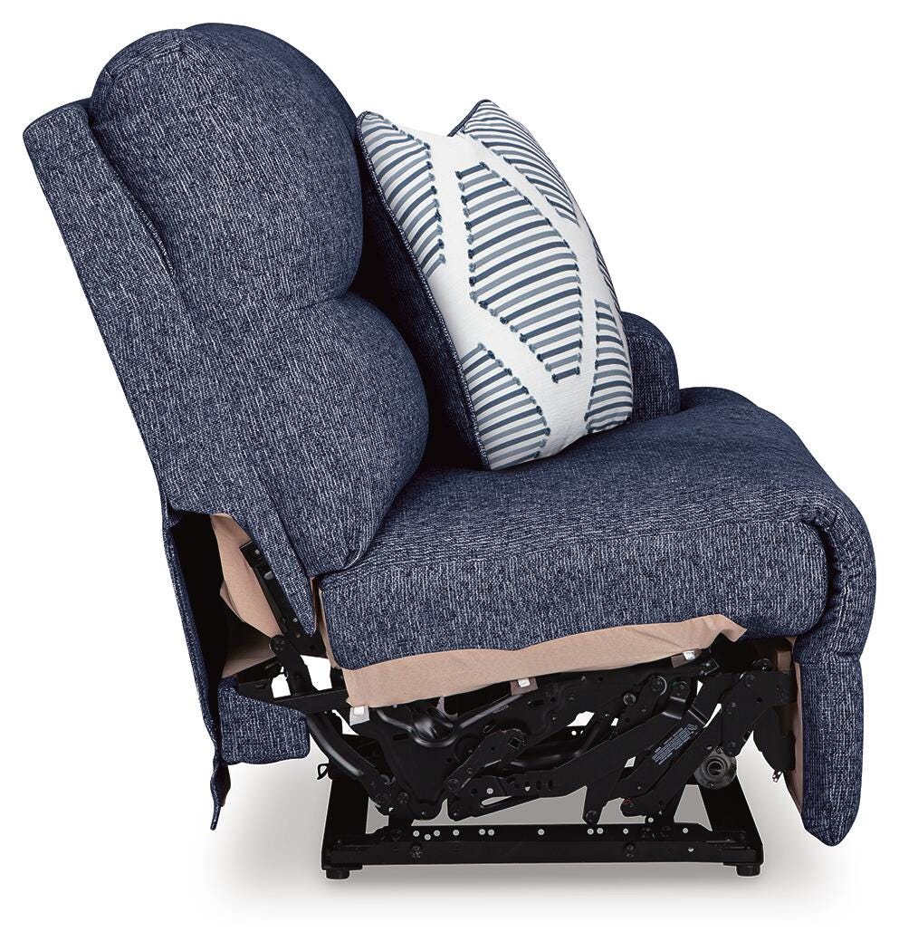 Seccional reclinable eléctrico Acklen Place con chaise