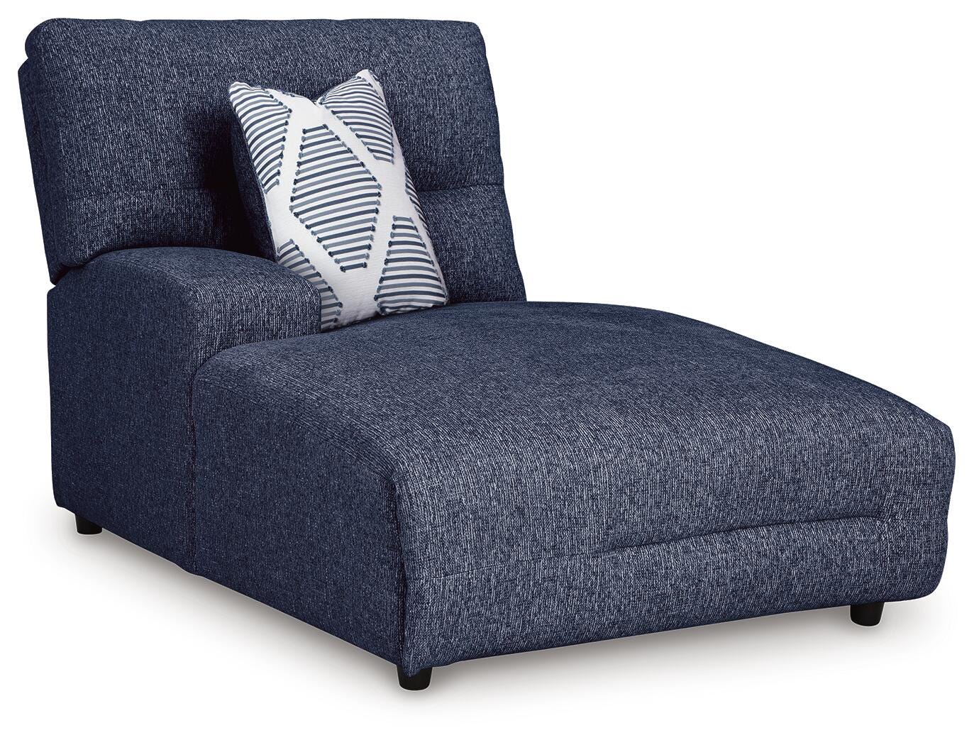Seccional reclinable eléctrico Acklen Place con chaise