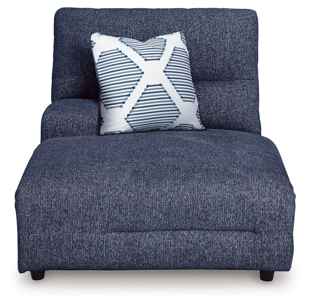 Seccional reclinable eléctrico Acklen Place con chaise