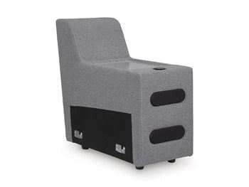 Seccional reclinable eléctrico Modmax con chaise longue