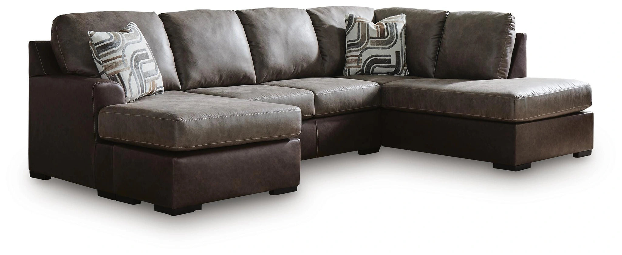 Seccional Castille Way con chaise y reposapiés