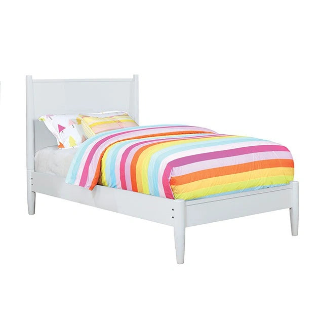 Cama LENNART II Blanca y Negra Cal.King, E.King, Full, Queen, Twin