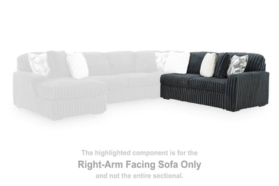 Midnight-Madness Sectional Sofa with Chaise
