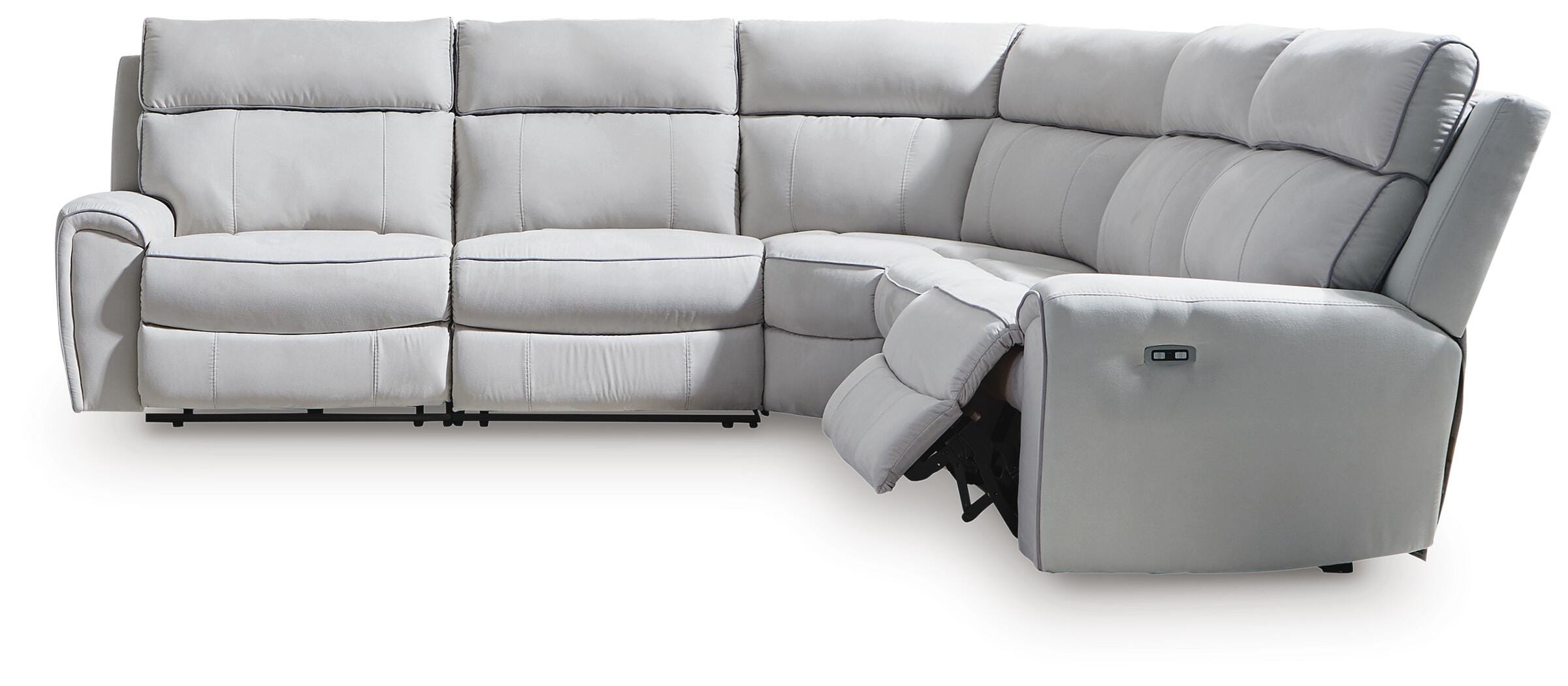 Seccional reclinable eléctrico Social Pointe