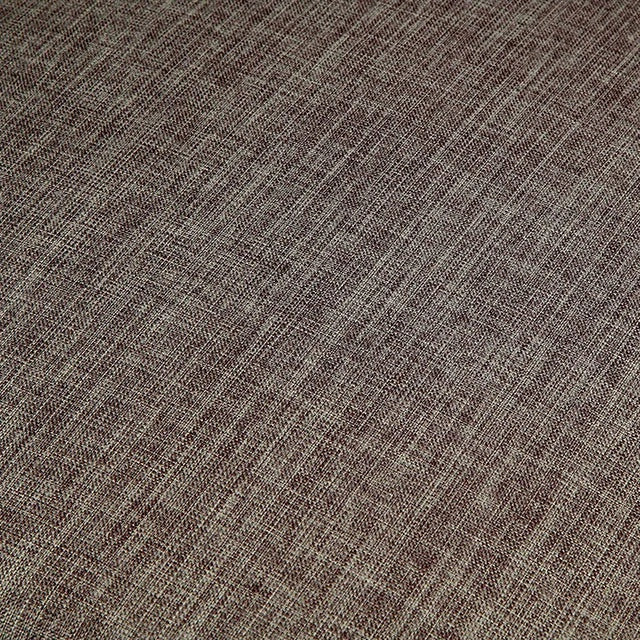 LYNSEY Taburete de bar de 24" en roble oscuro/gris claro