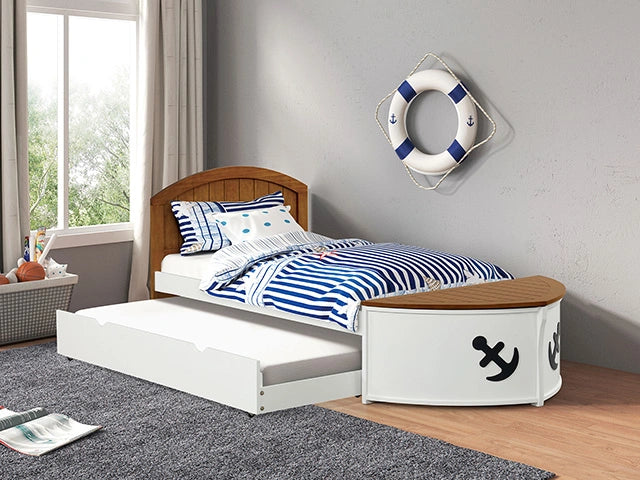 Cama doble con dosel Poseidon