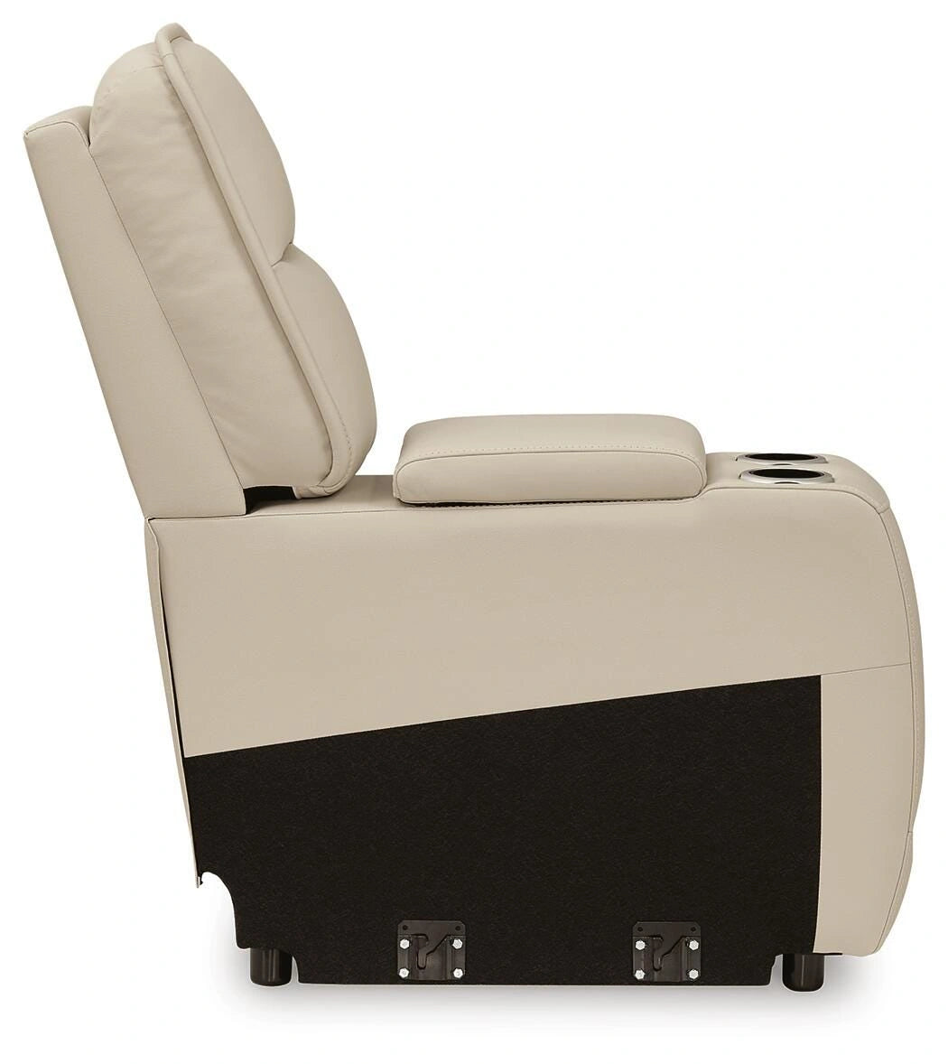 Seccional reclinable Double Deal con consola