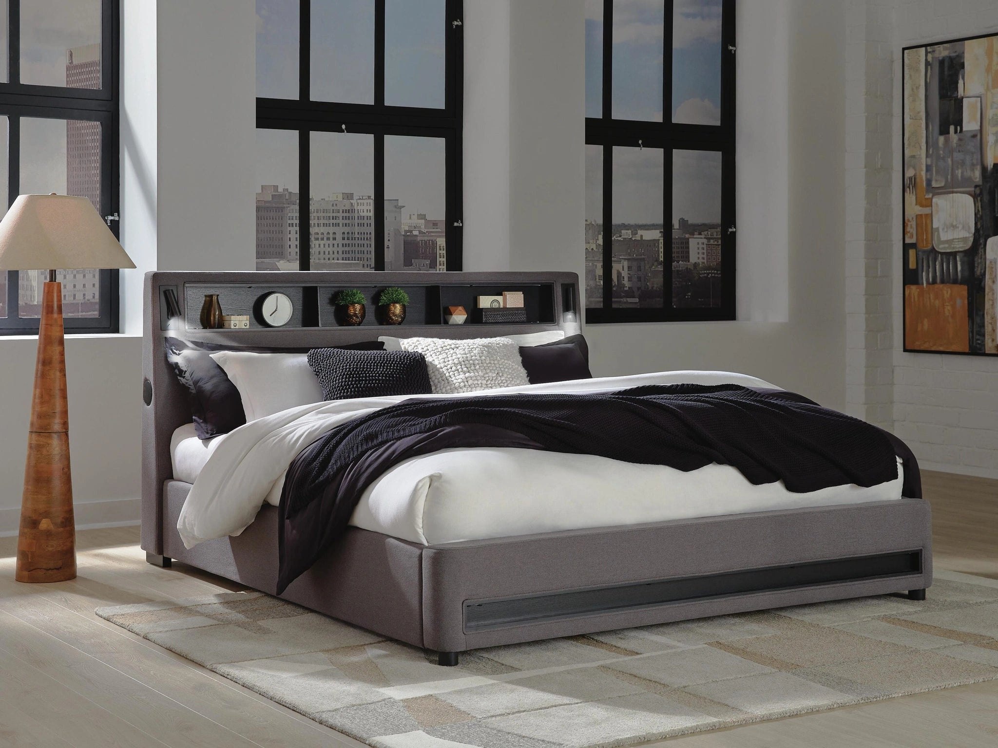 Cama tapizada Verishaw