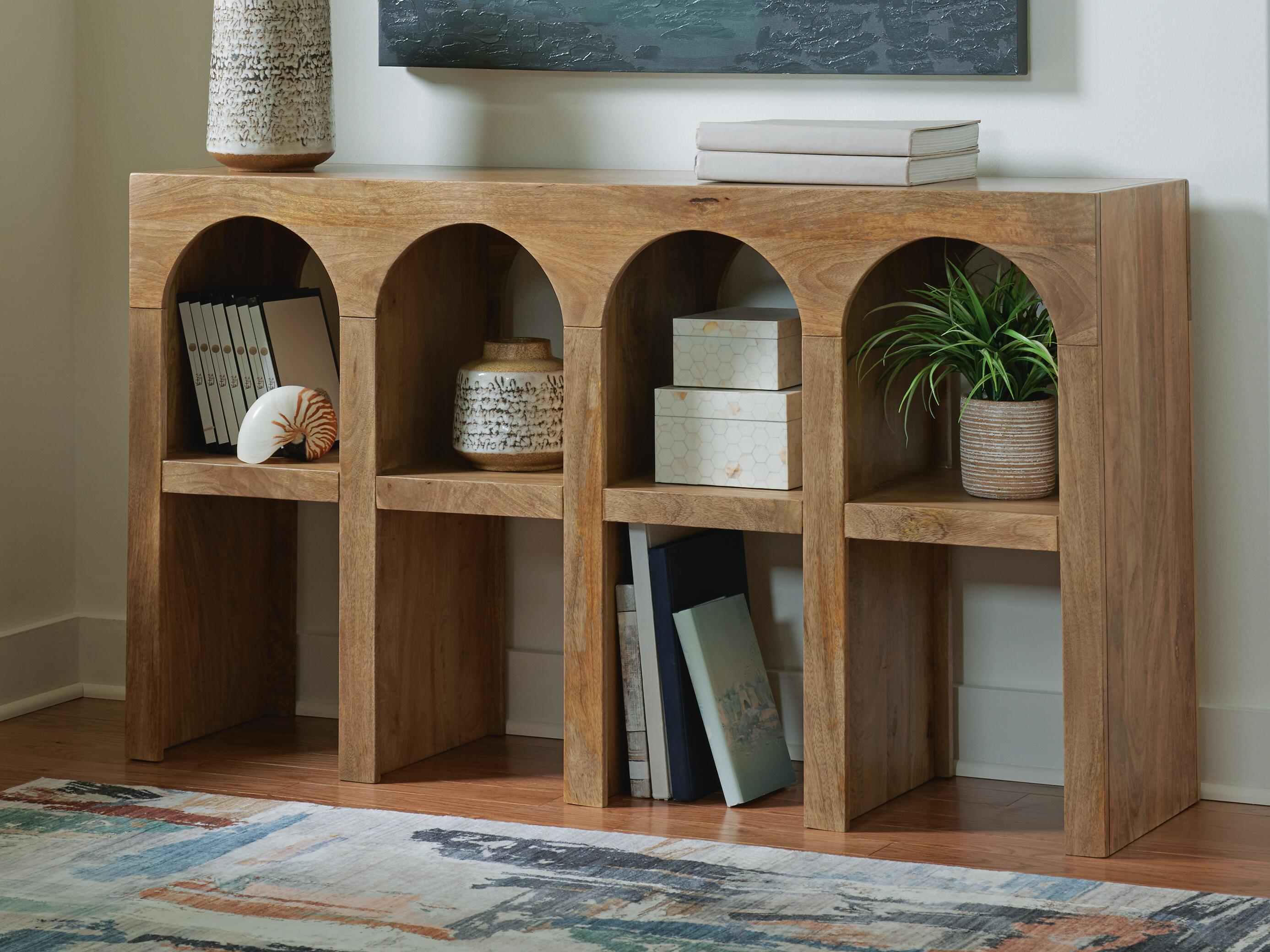 Mesa de sofá Luzmanacy Console