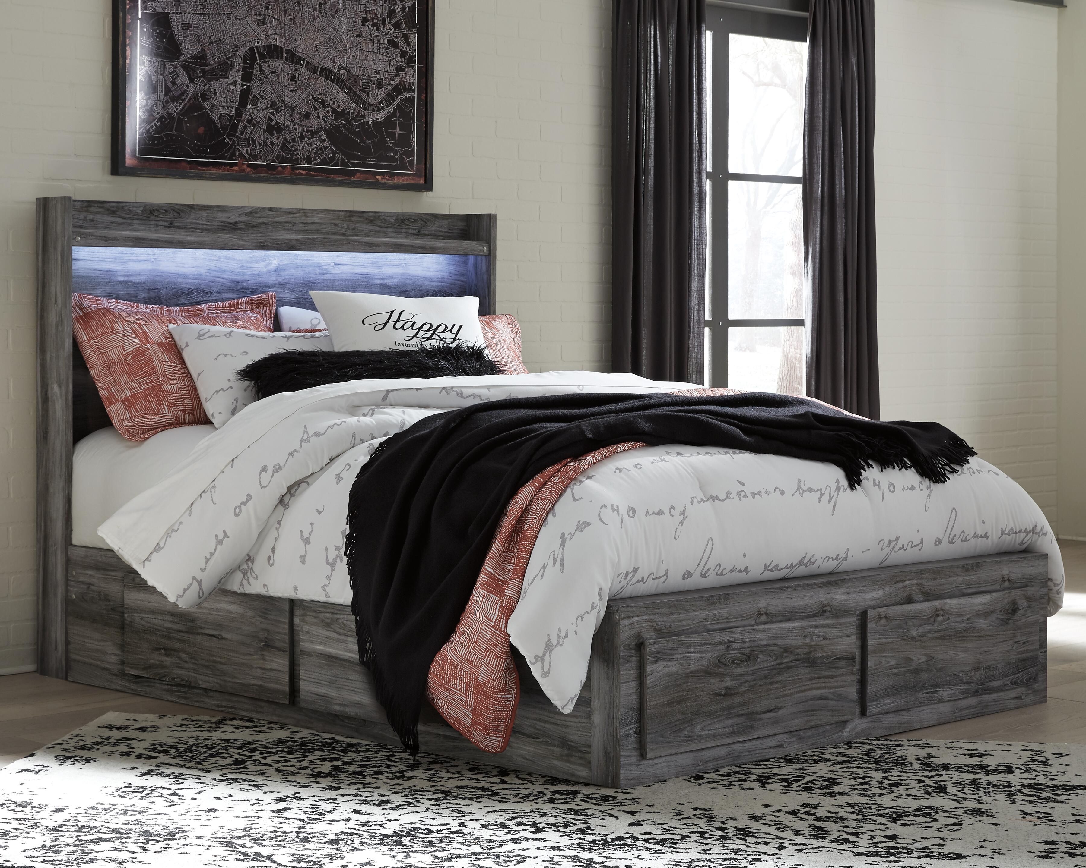 Cama con almacenamiento Baystorm