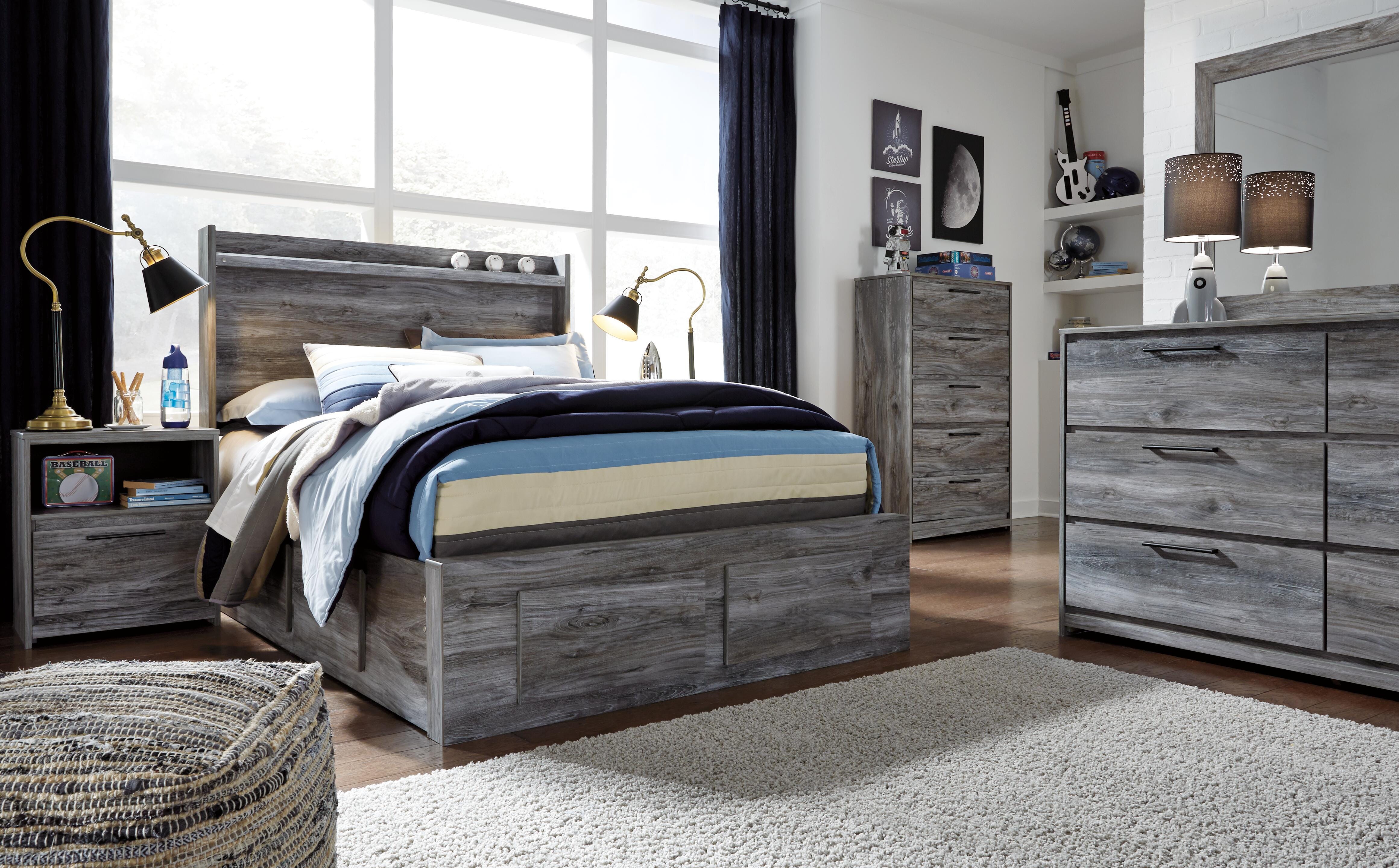 Cama con almacenamiento Baystorm