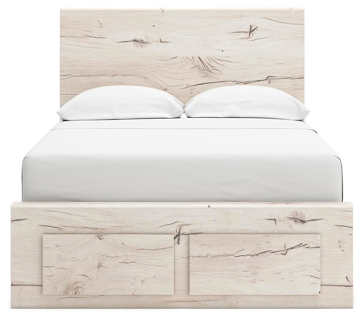 Cama Lawroy con almacenamiento en el panel