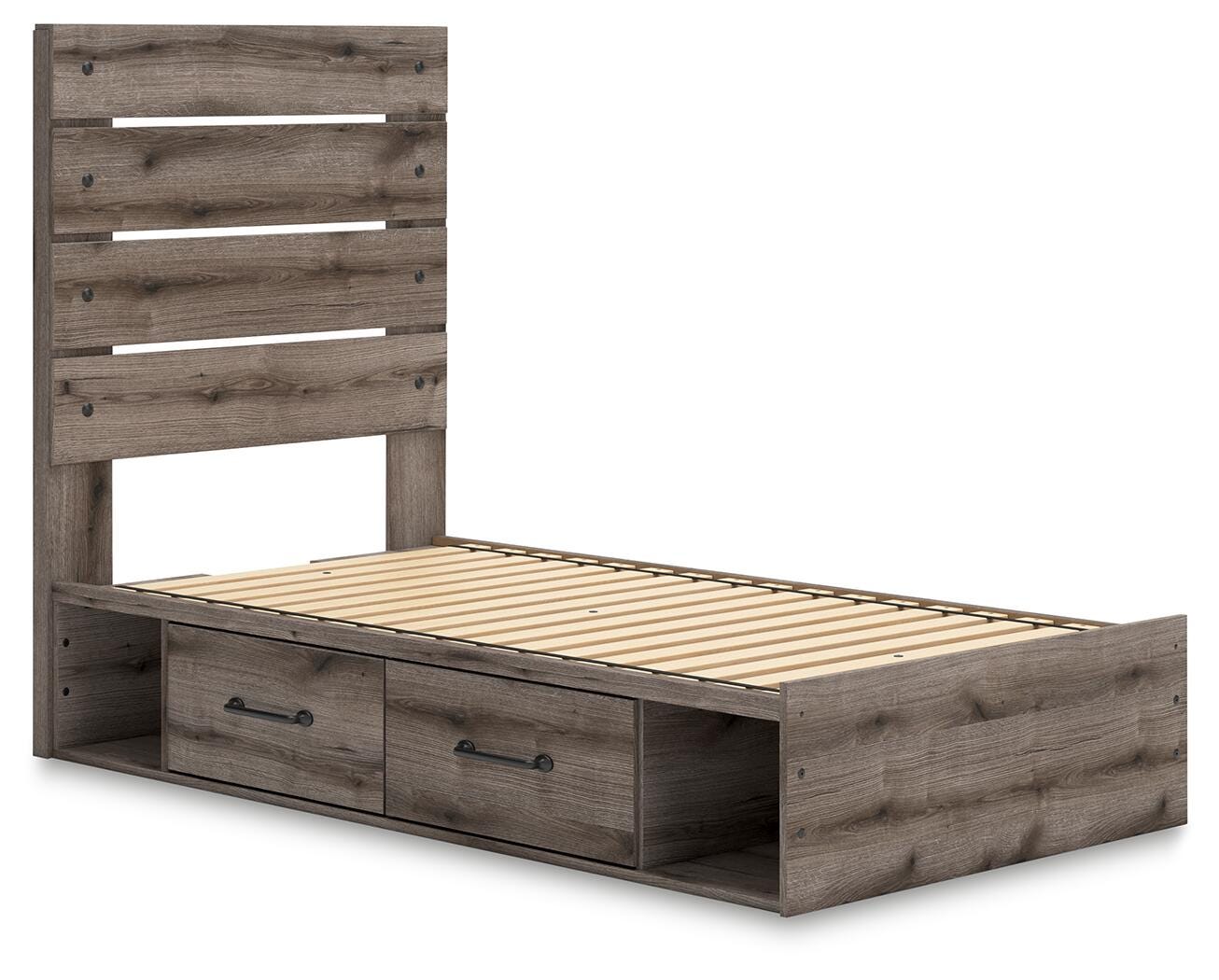 Cama Graystorm con almacenamiento
