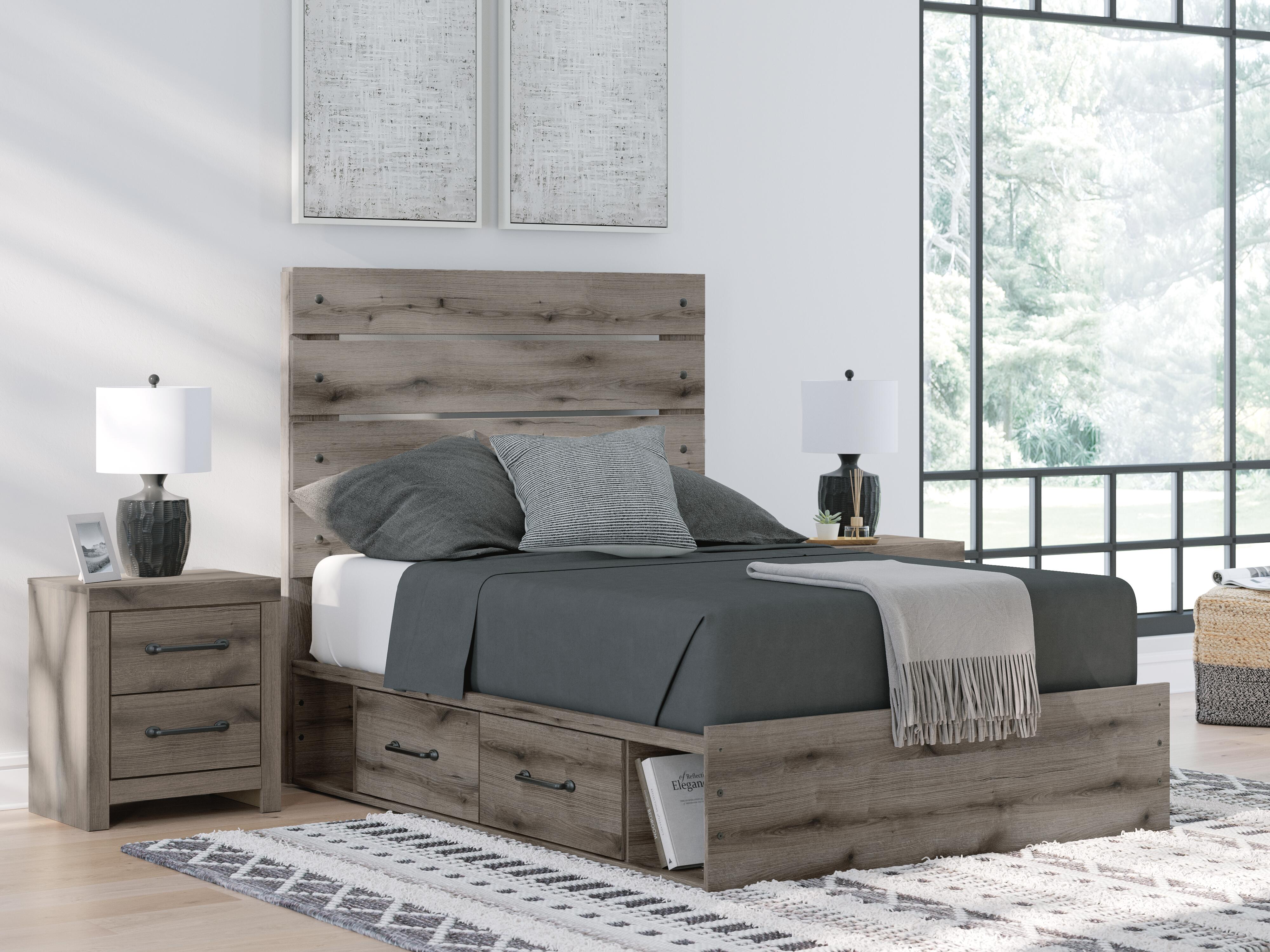Cama Graystorm con almacenamiento