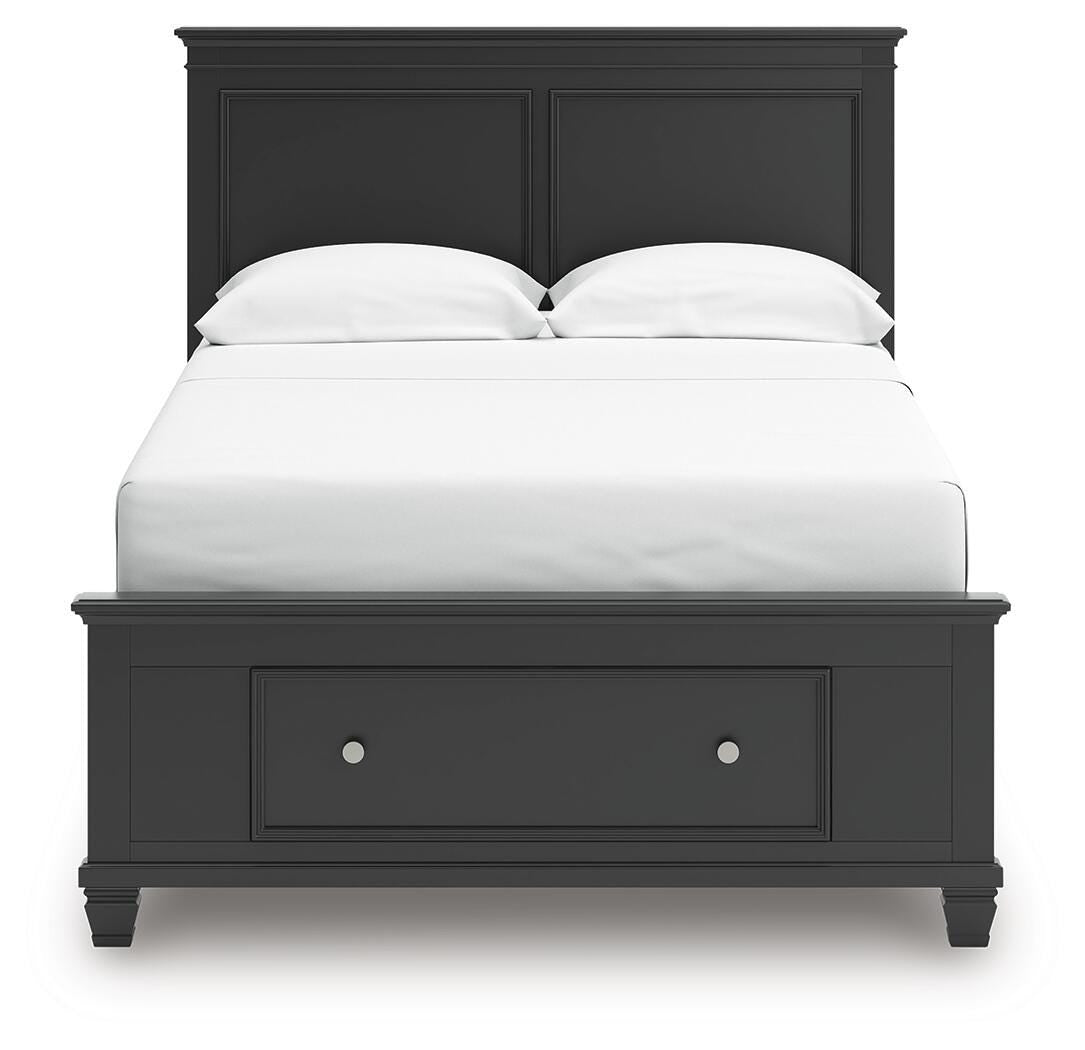 Cama con Almacenamiento Lanolee
