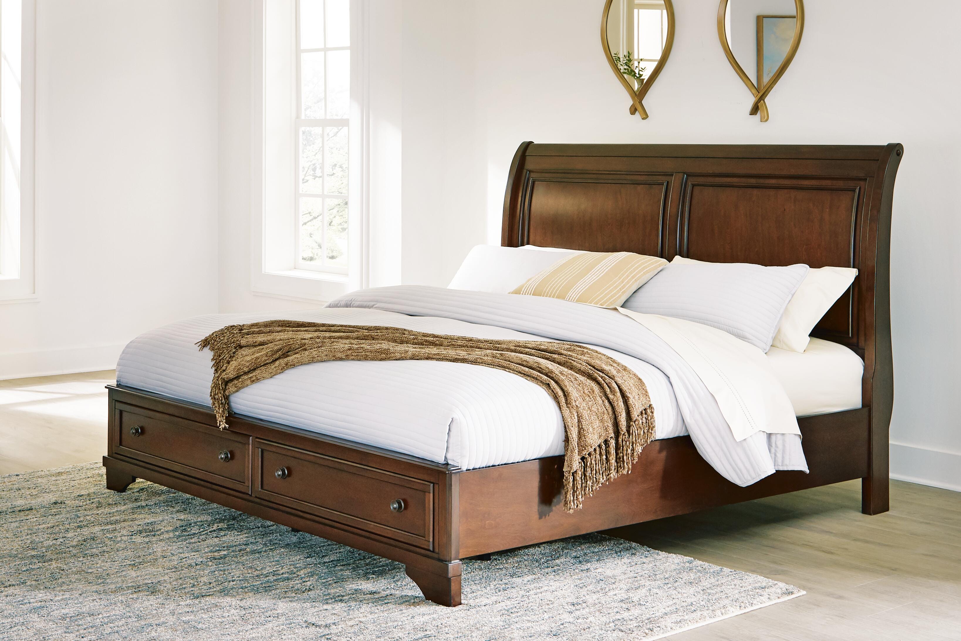 Cama con almacenaje Trellington Sleigh